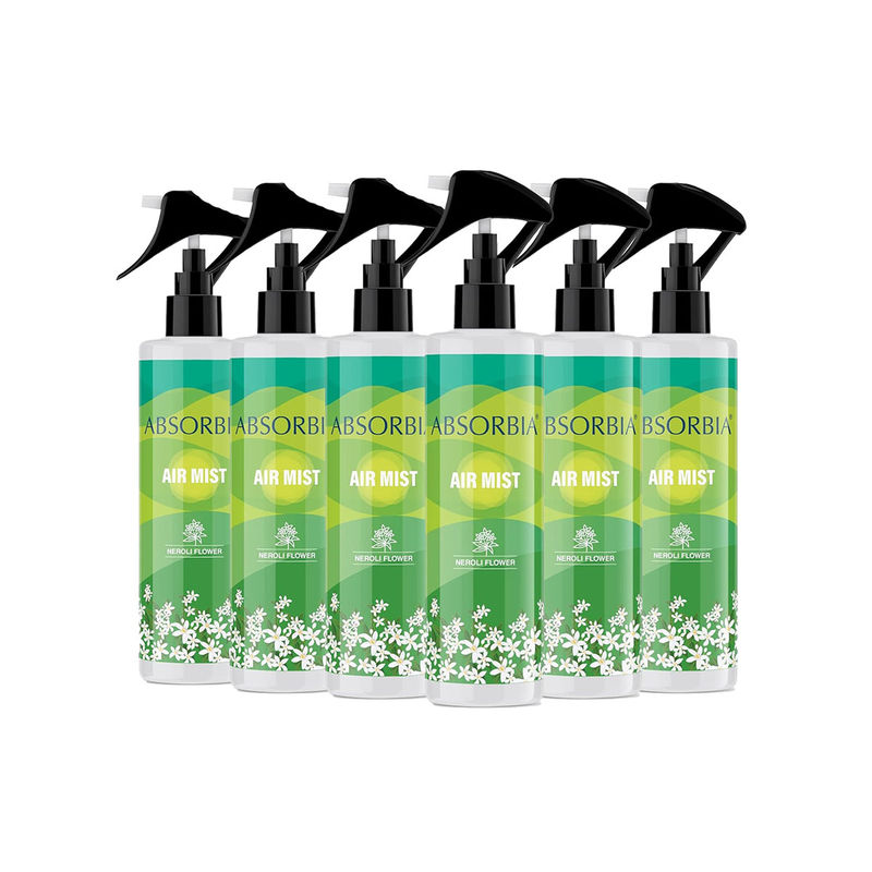 Buy Absorbia Room Freshener Spray Light Green Color (Frag Neroli Flower