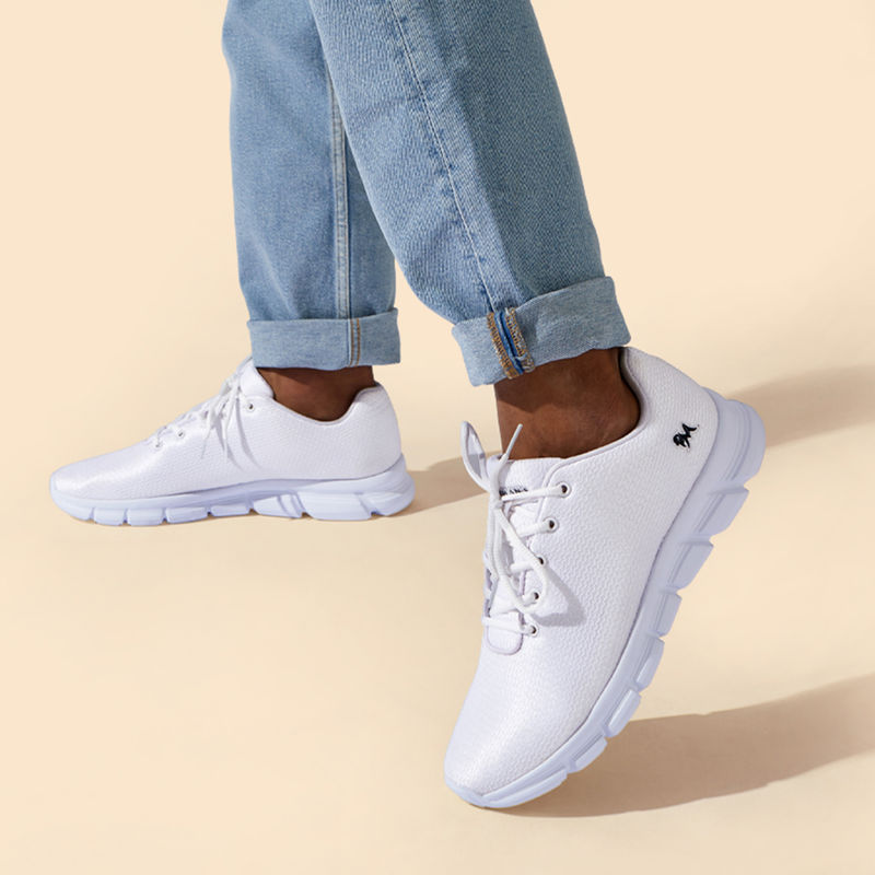 Neeman's Glossy Groove Sneakers - White (UK 6)