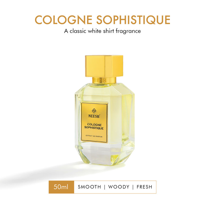 NEESH Cologne Sophistique Extrait De Parfum – Fresh Citrus Perfume for Men