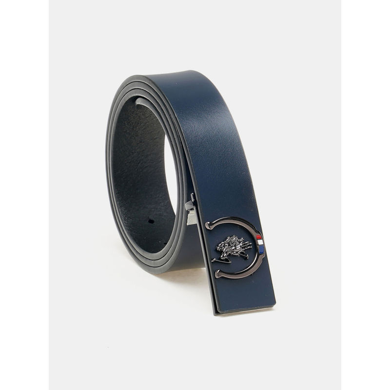 U.S. POLO ASSN. Modena Navy Blue Solid/Plain Belt (38)