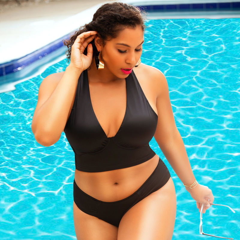 Parfait Rita Bikini Bottom Style Number-S8143 - Black (XXL)
