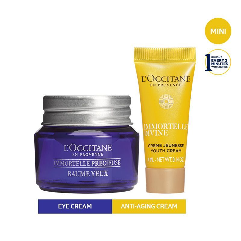 Buy L'Occitane Divine Age Defying Face & Eye Duo (Face + Eye Cream) Online