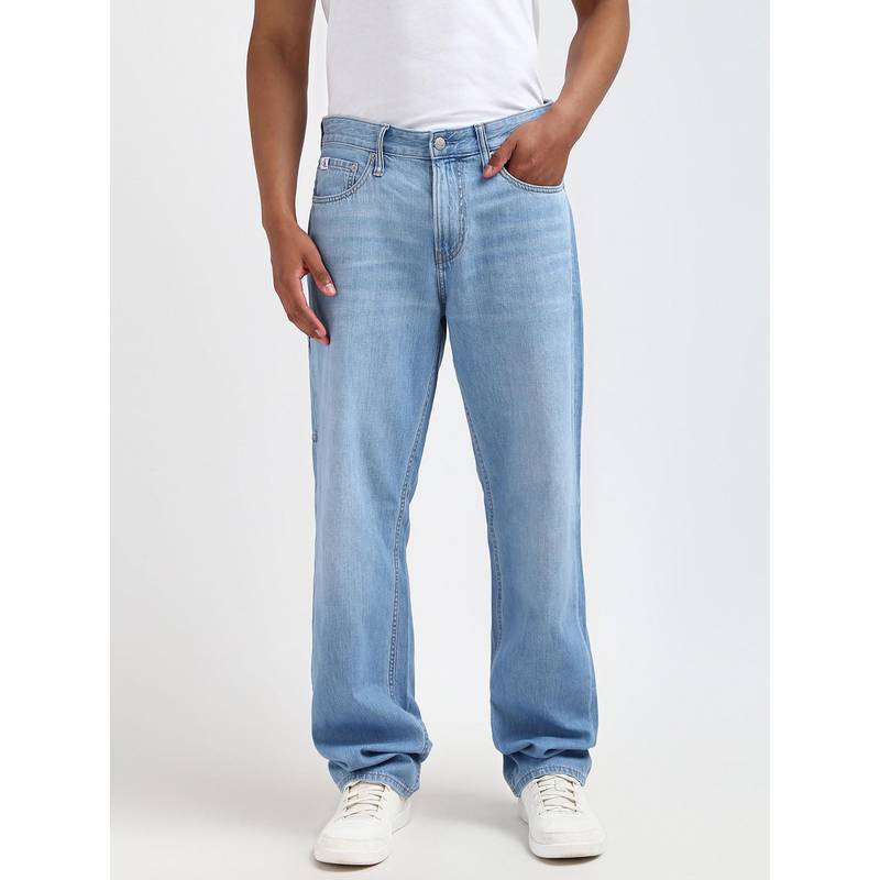 Buy Calvin Klein Men Blue Color Jeans Online