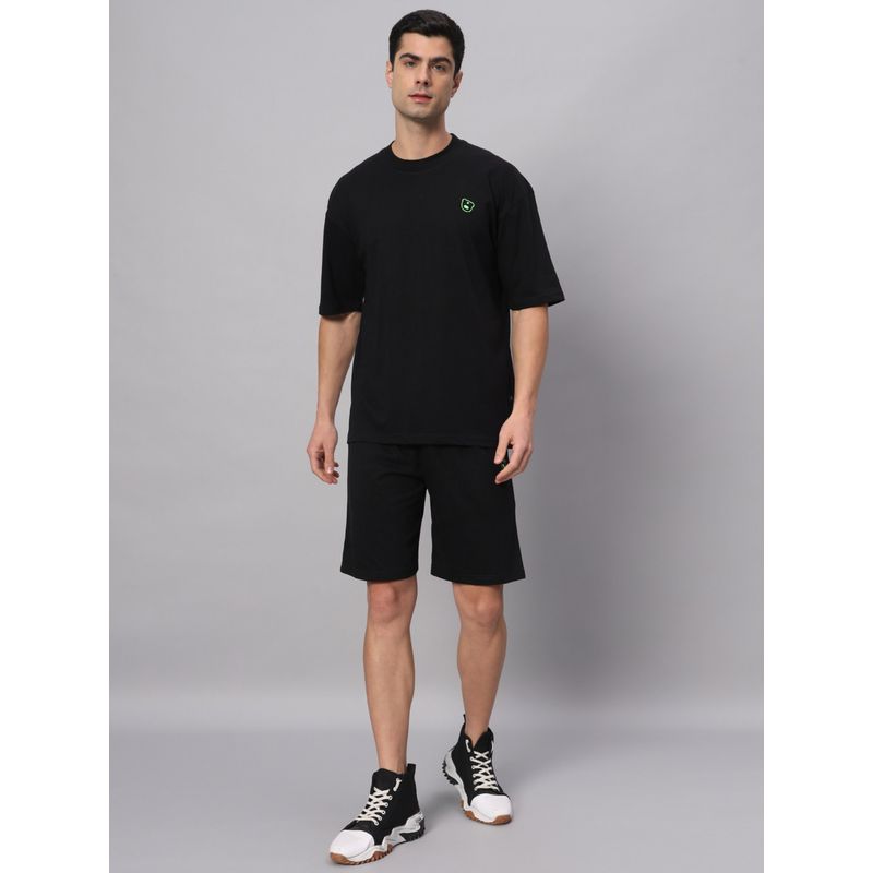 Griffel Minimal Bear Oversized Black Co-Ord Set (2XL)