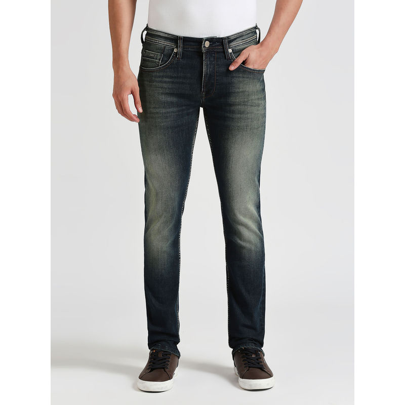 Pepe Jeans Vapour Slim Fit Mid Waist Jeans Blue (36)