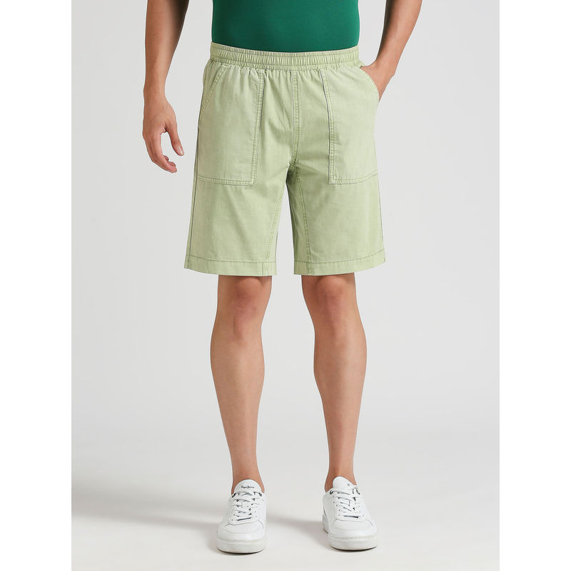 Pepe Jeans Lorel Over Dyed Summer Shorts Green (30)