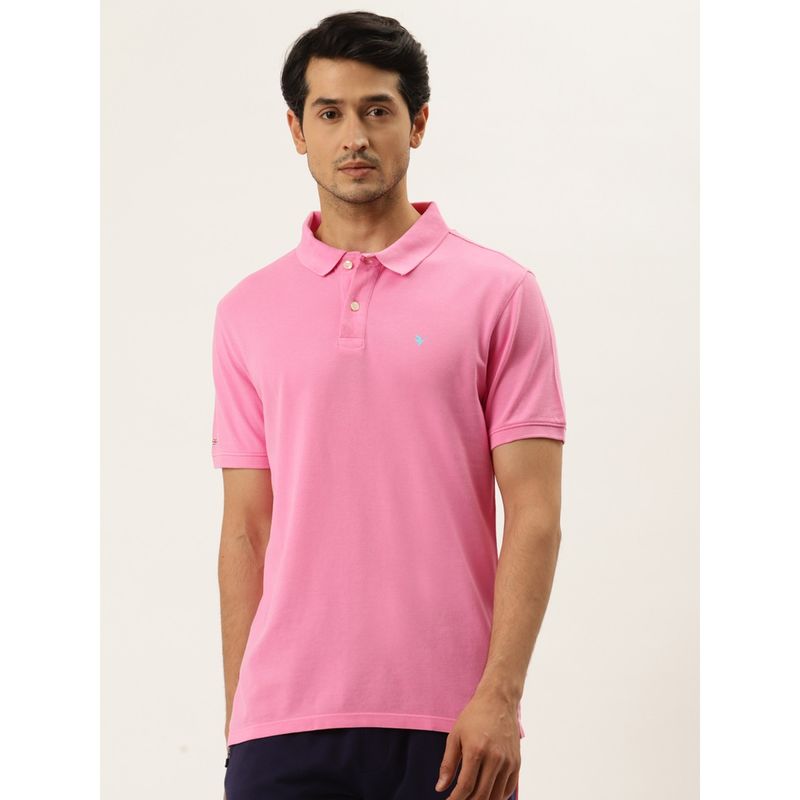 AM SWAN Mens Solid-Plain Cockatoo Polo T-Shirt (M)