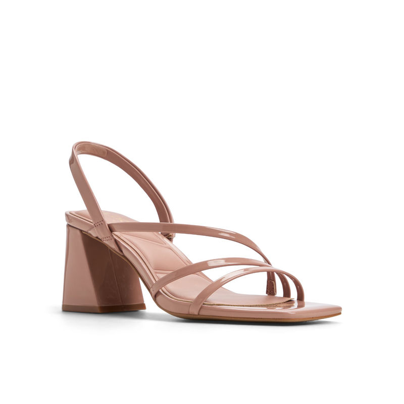 Aldo ATLANTICUS-IN673 Women Open Pink Block Sandal Heels (UK 7)