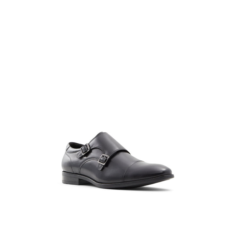 Aldo HOLTLANFLEX-IN001 Men Black Monk Straps (UK 7)