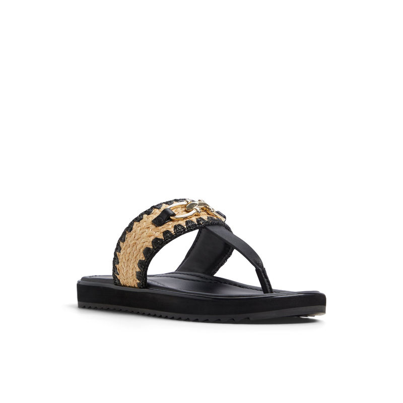 Aldo LAJOLLA-IN001 Women Black EVA Sandals (UK 2)