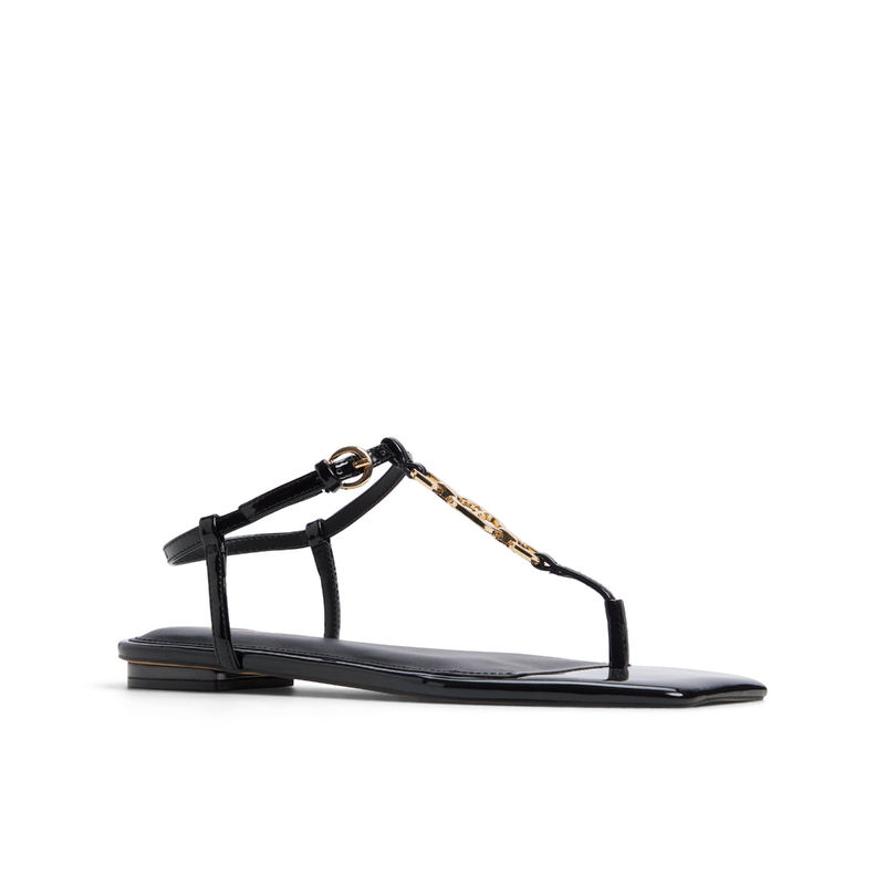 Aldo LORENZA-IN001 Women Black Flat Sandals (UK 3)