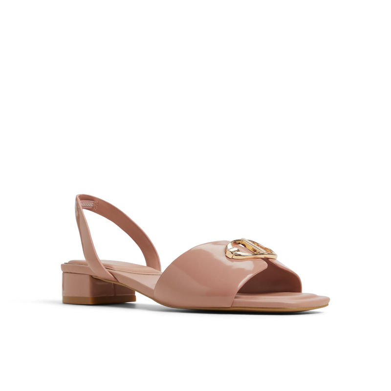Aldo MUFFY-IN690 Women Other Pink Block Sandal Heels (UK 2)