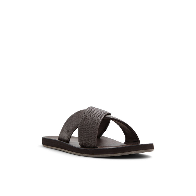 Aldo STMOCK-IN240 Men Other Brown Strap Sandals (UK 7)