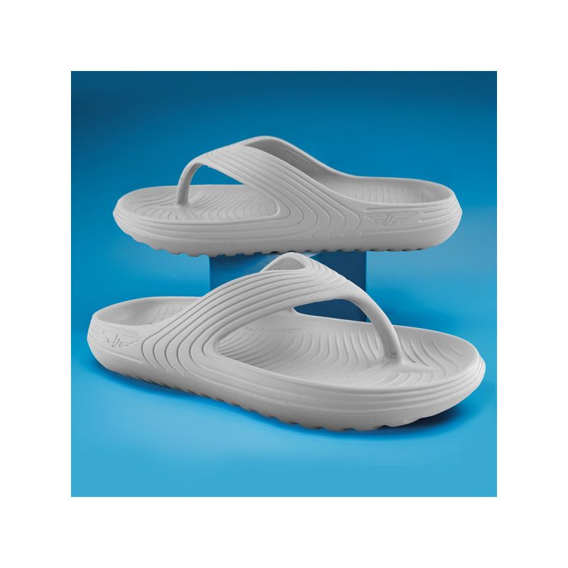 Red Tape Men Grey EVA Comfort Flipflops (UK 11)