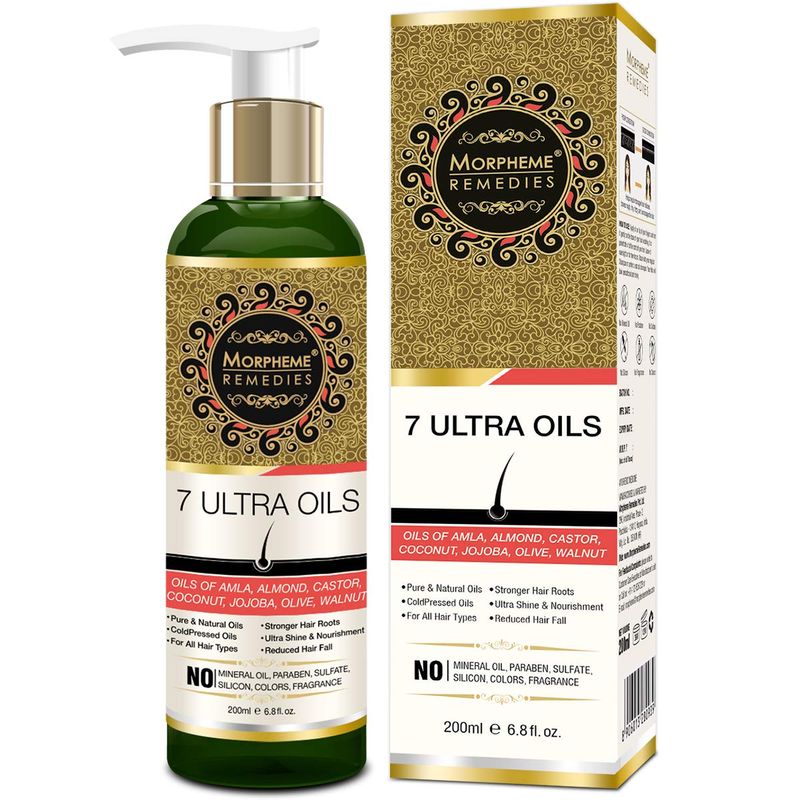 Morpheme Remedies 7 Ultra Hair Oils At Nykaa Com