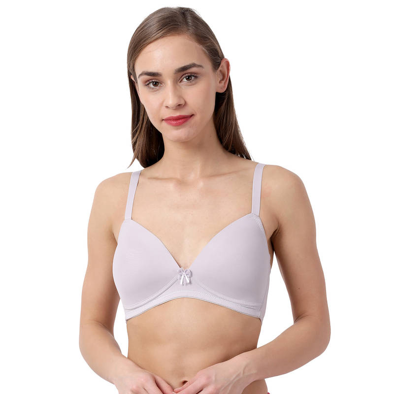 Taabu by Shyaway Everyday Bras - Padded Wirefree Full Coverage - Purple (32D)