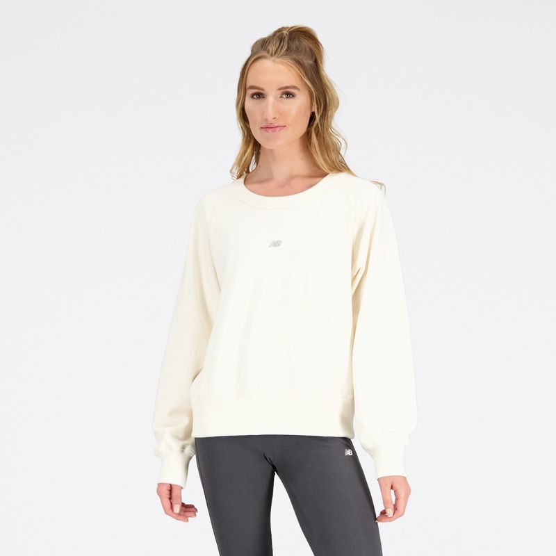 New Balance Women's Cream Sweatshirt (L)