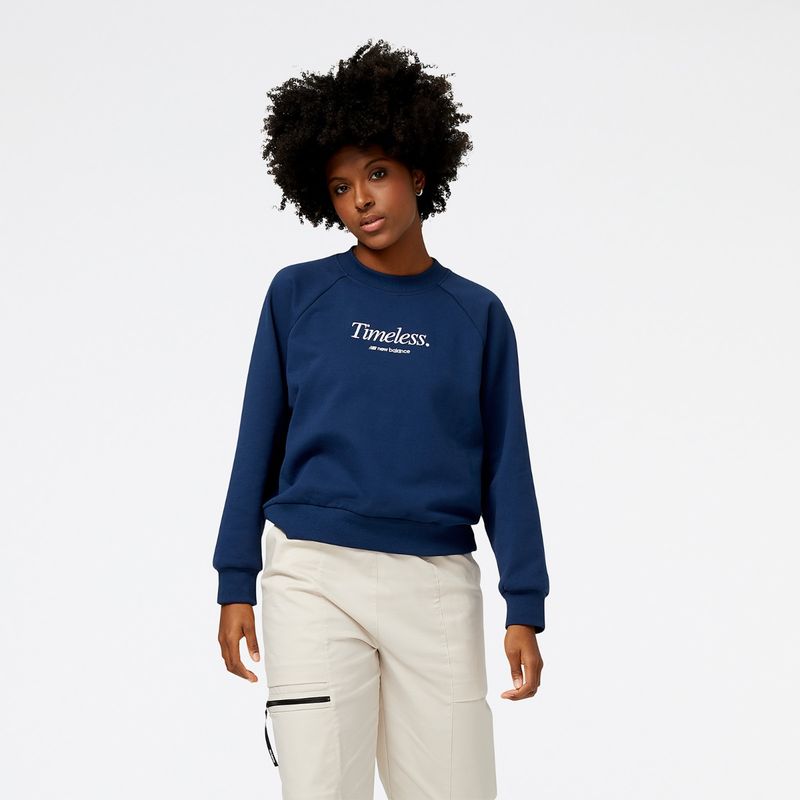 New Balance Women's Blue Sweatshirt (L)