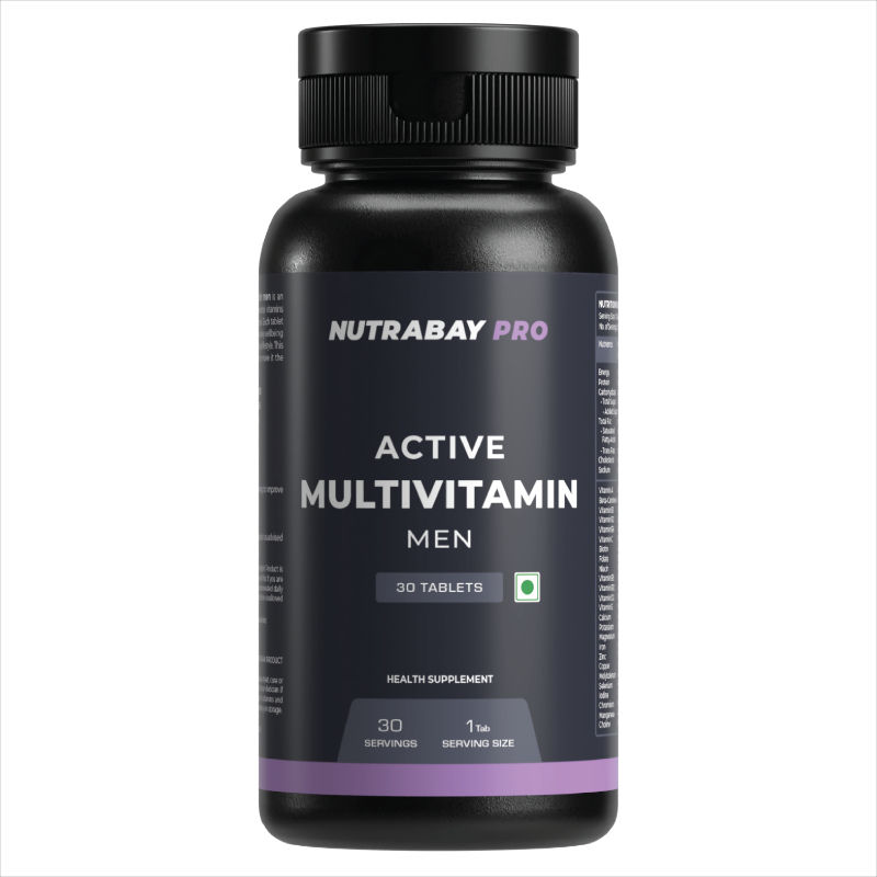 Nutrabay Pro Active Multivitamin Tablets for Men