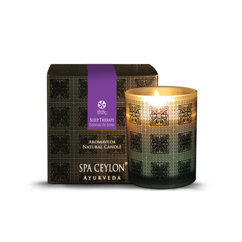 Spa Ceylon Luxury Ayurveda Sleep Therapy Aromaveda Natural Candle
