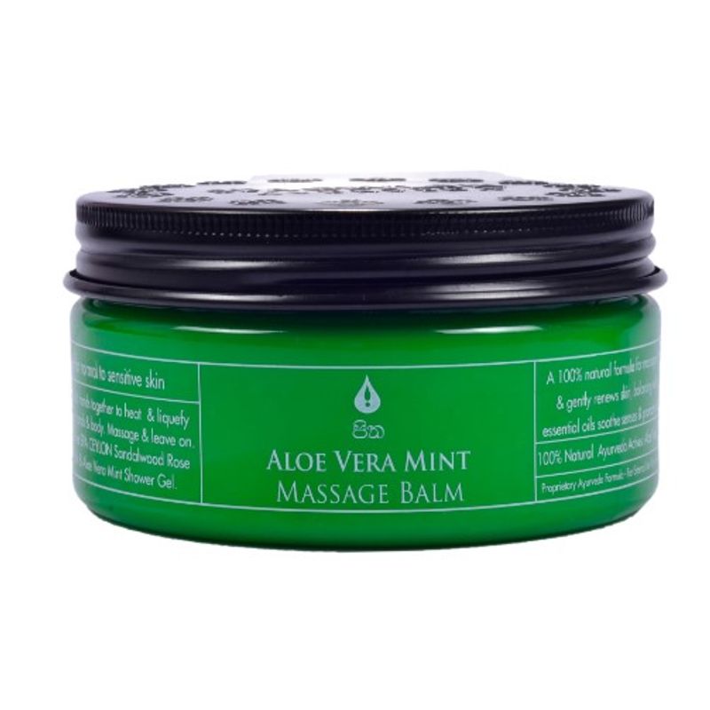 Spa Ceylon Luxury Ayurveda Aloe Vera Mint Massage Balm