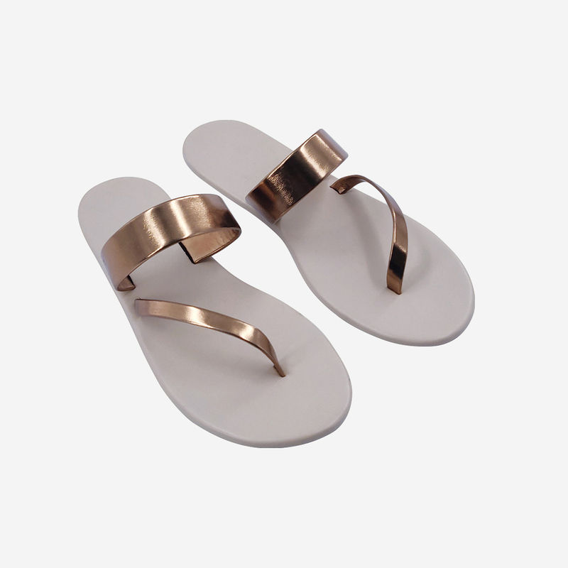 Post Card Lily - Offwhite Flats Sandals - EURO 36