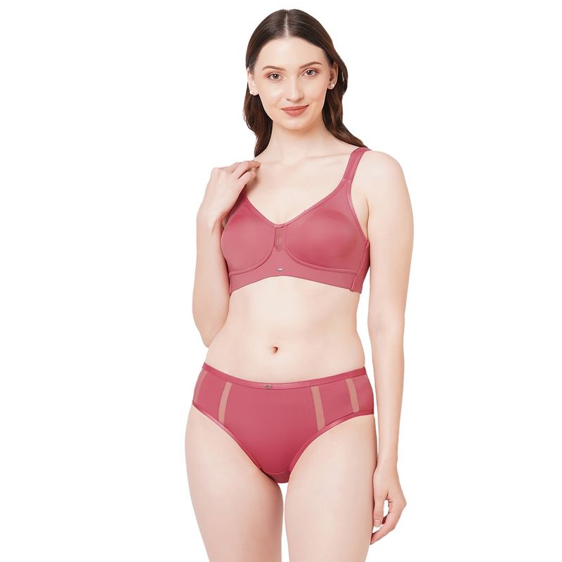 Buy SOIE Women's Minimiser Non-padded Non-wired Bra With High