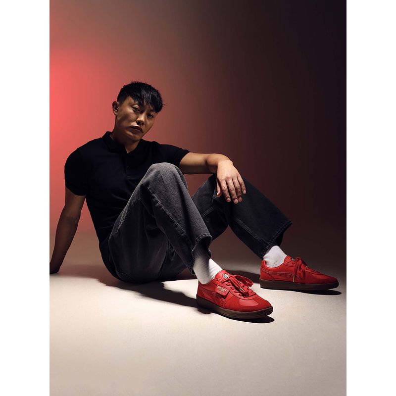 PUMA x RCB 2026 Palermo Leather Sneakers (UK 10)