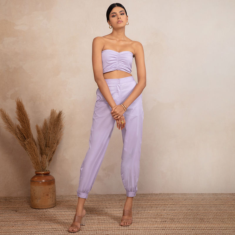 RSVP by Nykaa Fashion Lilac Filled With Dreams Co ords (Set of 2) (XS)