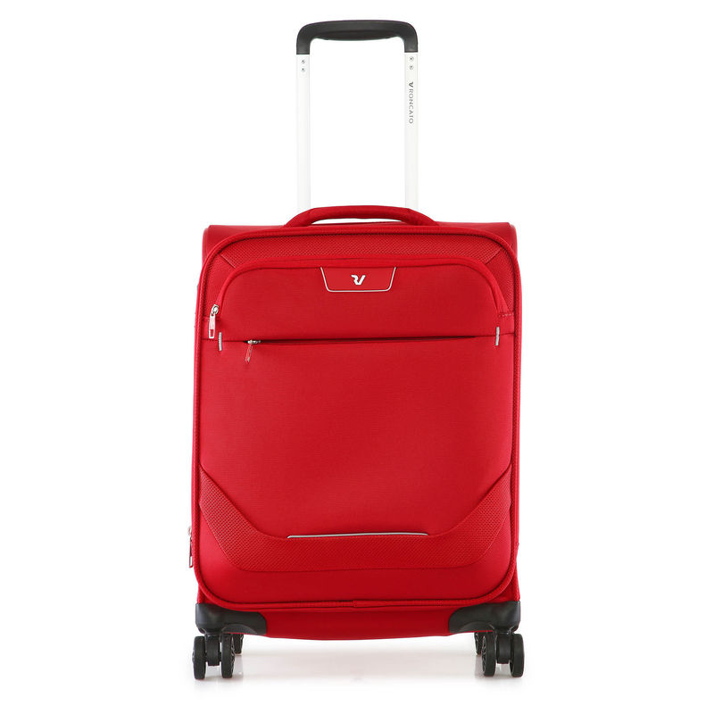 Roncato Joy Rosso Polyester Material Soft Trolley (M)