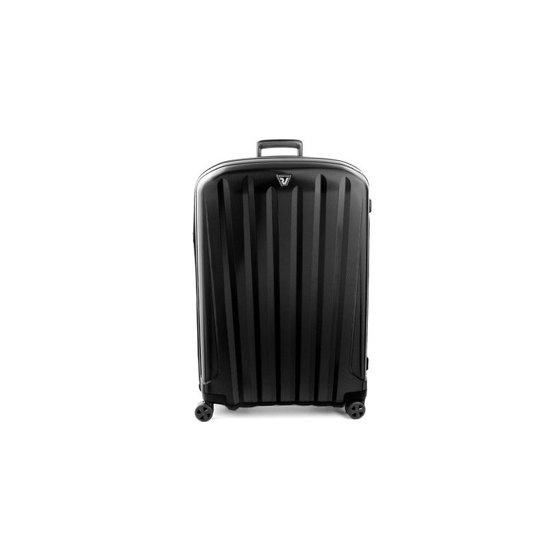 Roncato Unica Black Polycarbonate Material Hard Trolley (S)