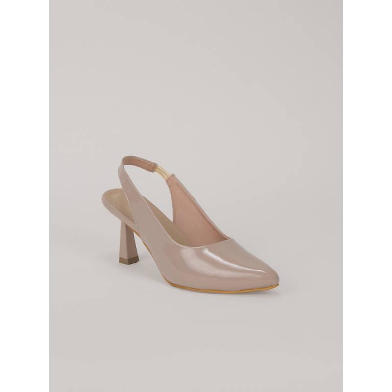 SCENTRA Womens Beige Stiletto Heels (EURO 36)