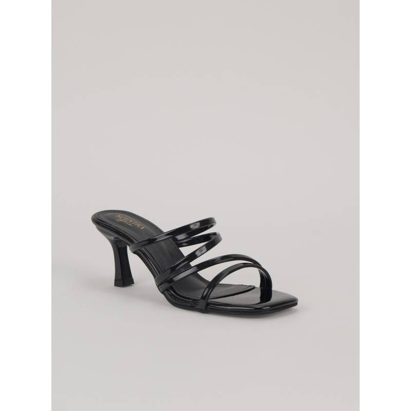 SCENTRA Womens Black Kitten Heels (EURO 38)