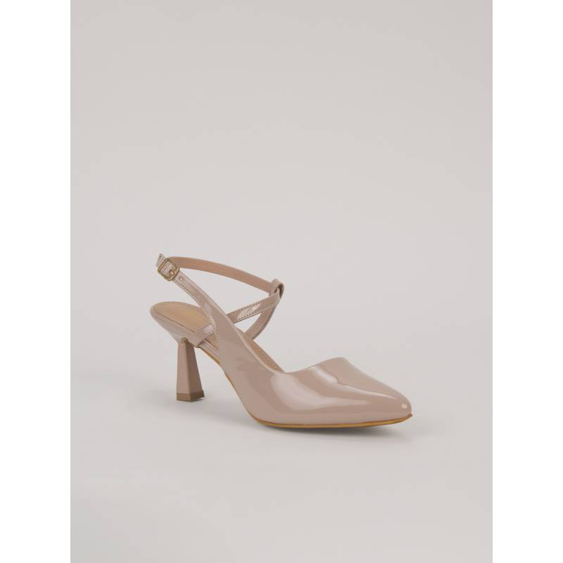 SCENTRA Womens Nude Kitten Heels (EURO 37)