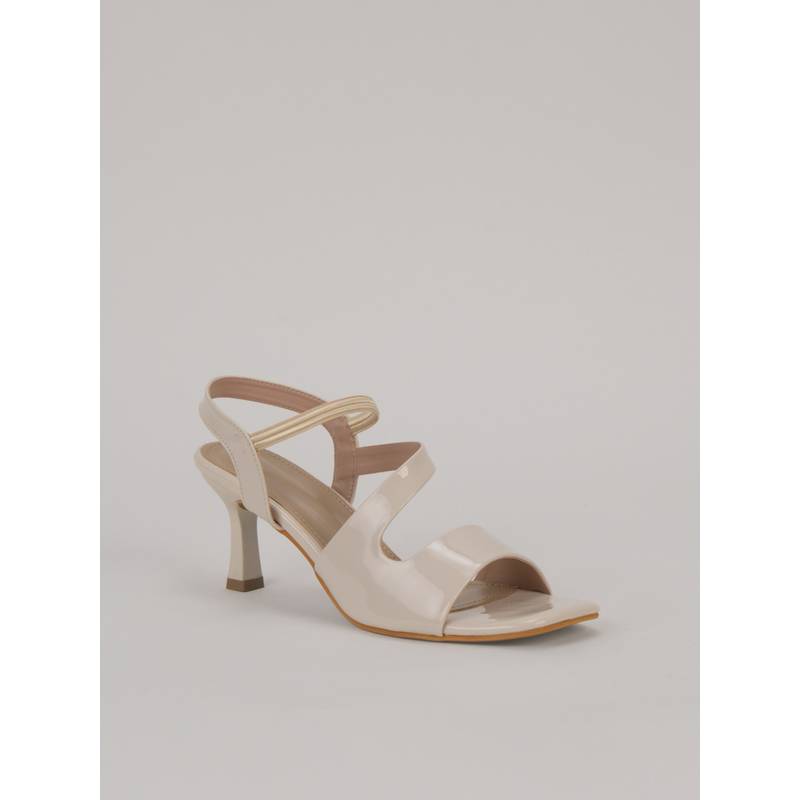 SCENTRA Womens Cream Stiletto Heels (EURO 36)