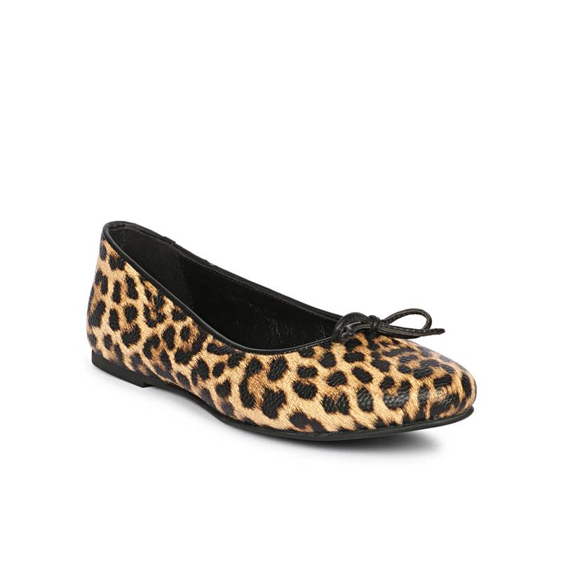 Saint G x Viviblu Brown Woven Leather Ballerina for Women (UK 3)