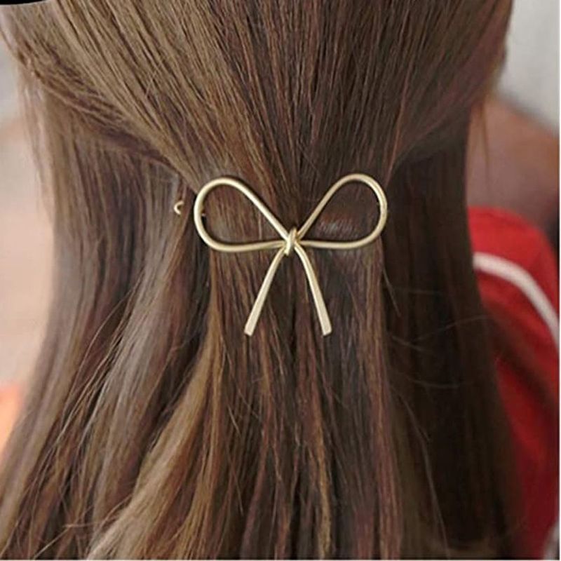 OOMPH Jewellery Gold Tone Delicate Fashion Hair Clips Hairpin Hair Clamps  In BowTie Knot Shape: Buy OOMPH Jewellery Gold Tone Delicate Fashion Hair  Clips Hairpin Hair Clamps In BowTie Knot Shape Online