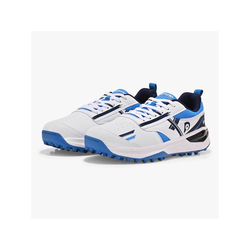 DNINE Men Blue DNINE Blaster Rubber Studs Cricket Shoes (UK 4)