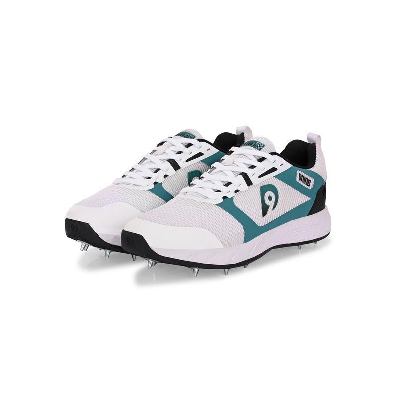 DNINE Men Green DNINE Hunter Batting Spikes Cricket Shoes (UK 7)