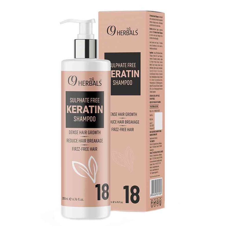 Buy C9 Herbals Sulphate Free Keratin Shampoo Online