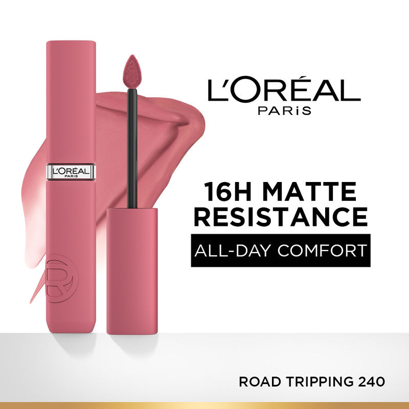 L'Oreal Paris Infallible Matte Resistance Liquid Lipstick - 240 Road Tripping