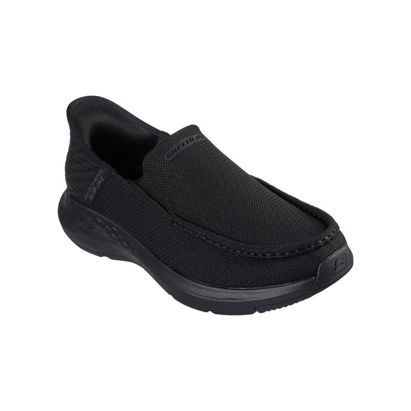 SKECHERS Men Parson - Ralven Black Casual Sneakers (UK 10)