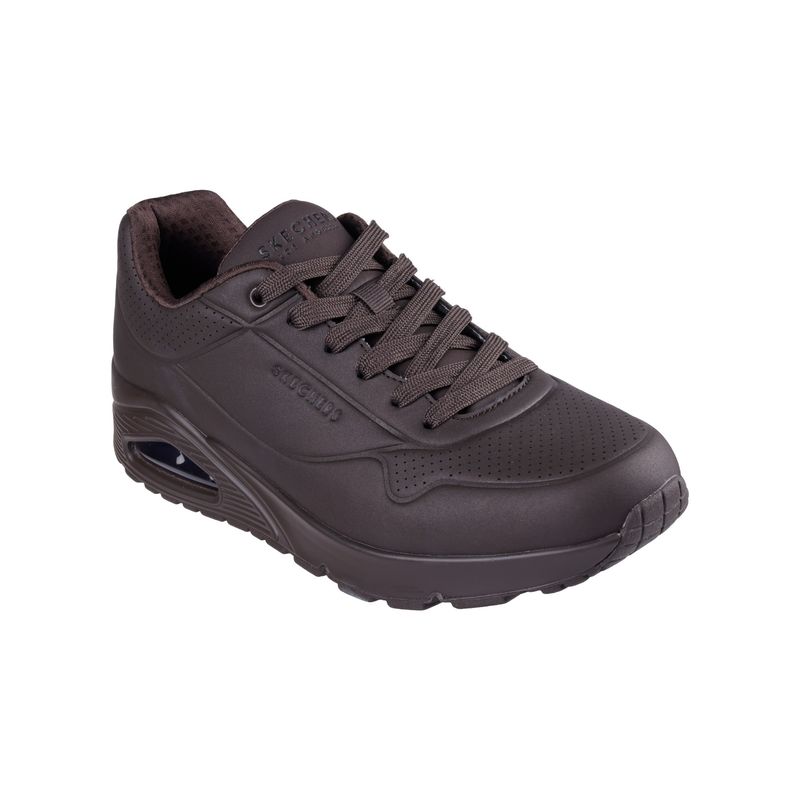 SKECHERS Men Uno - Stand On Air Brown Casual Sneakers (UK 7)