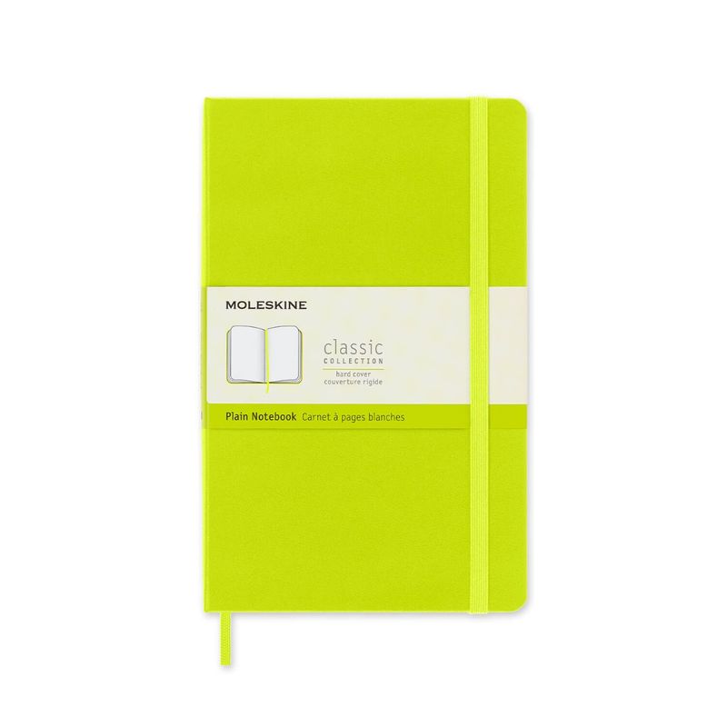 Buy MOLESKINE Classic Large Hard Cover Notebook (Plain) Lemon Green