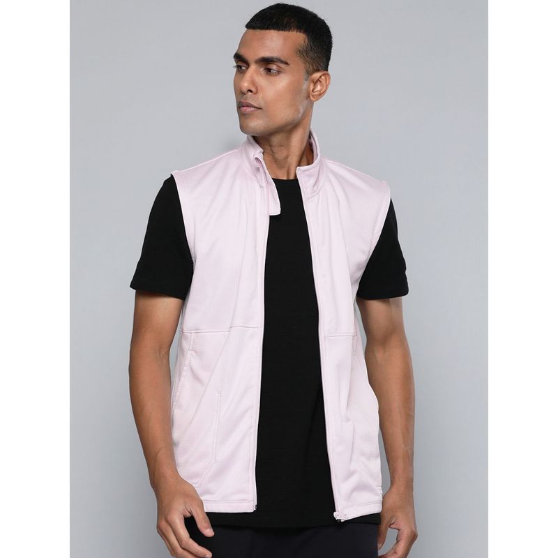 Alcis Men Lavender Running Sporty Jacket (XL)