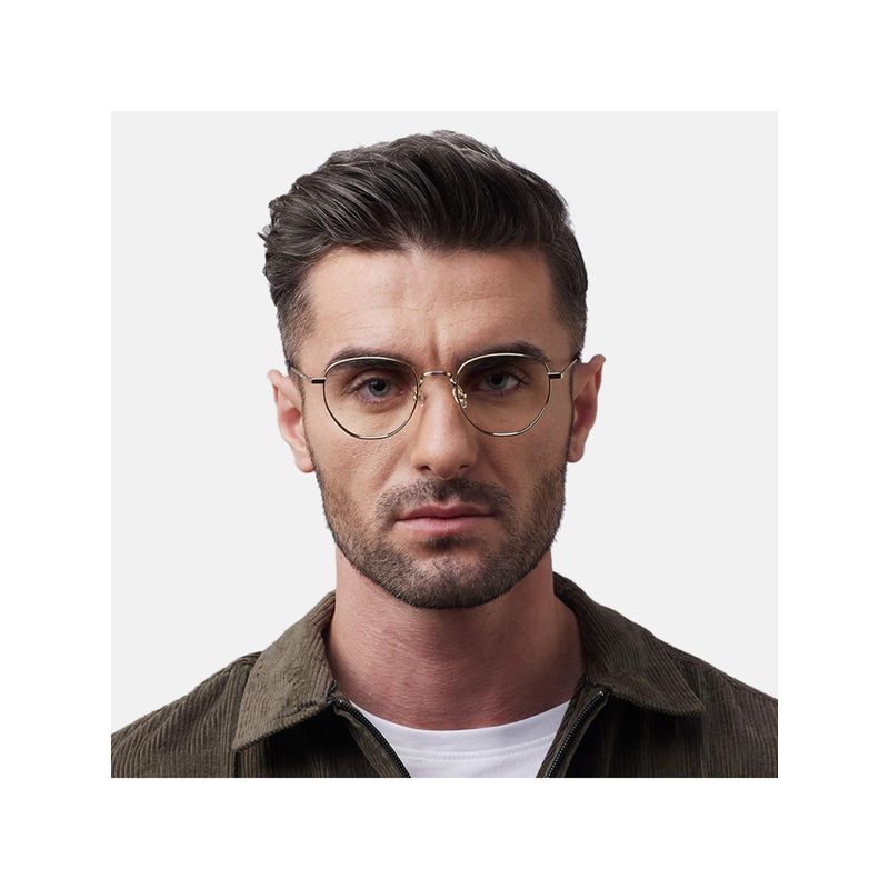 Buy Shisen Fox Unisex Fuji Lightweight Gold Optical Eyeglass Frame