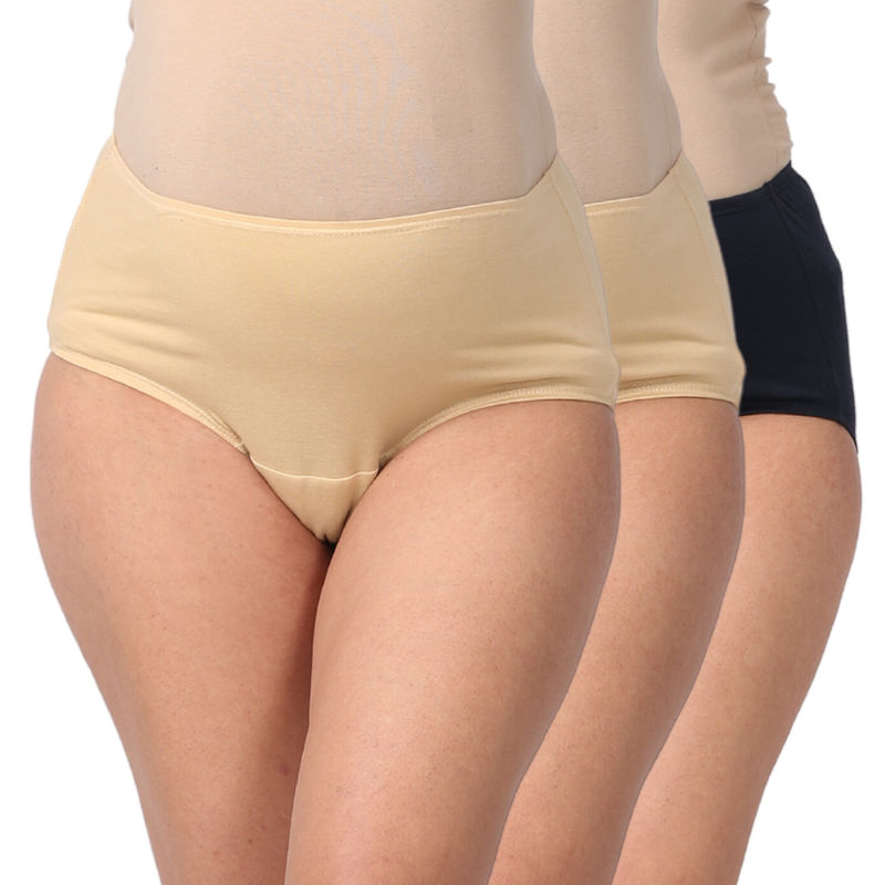 Morph Maternity Pack Of 3 Maternity Incontinence Panty - Multi-Color (XXXL)