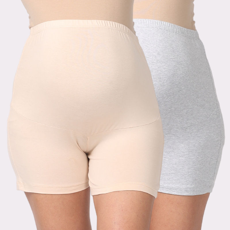 Morph Maternity Pack Of 2 Maternity Under Shorts - Multi-Color (M)