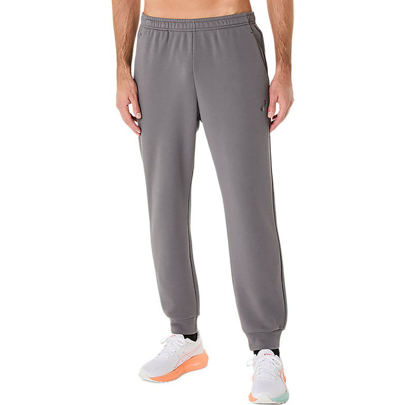 ASICS Grey Mens Sweat Long Track Pant (S)