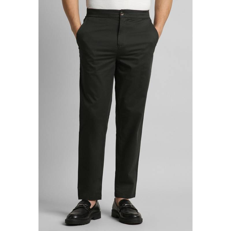 Simon Carter Black Trousers for Men (30)